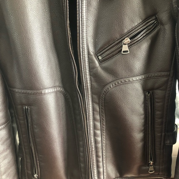 Andrew Marc winter leather jacket Sz Small - Picture 4 of 7